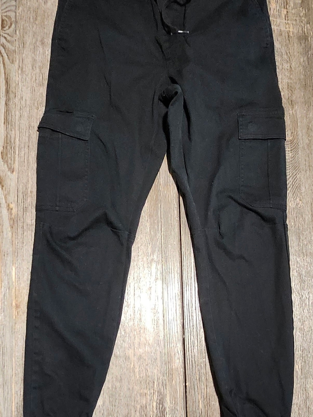 Empyre Men's Black Cargo Joggers